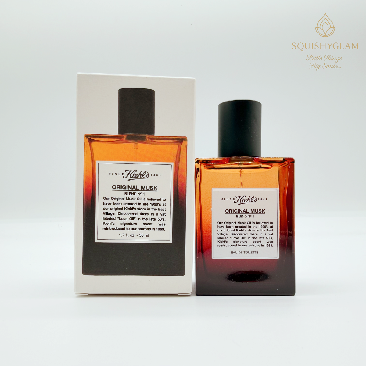 KIEHL'S ORIGINAL MUSK BLEND No.1 Spray EDT UNISEX 1.7 Oz / 50 ml