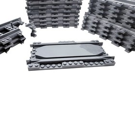 LEGO City Train Tracks Set 20 Pieces 60508 Curves Straight Crossing Track