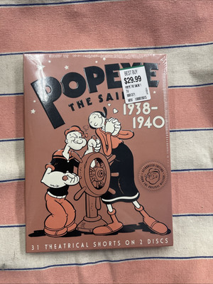 Popeye The Sailor 1938-1940 DVD H47