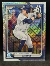 2024 Bowman Chrome - Prospects Ben Rice #BCP-186 Mojo Refractor (RC)