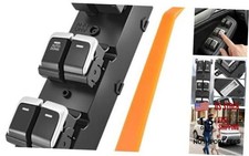 93570-B2100CA Front Left Master Power Window Switch - Fits Kia Soul with Auto