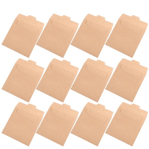 30 stücke Verpackungsumschläge CD DVD Kraftpapierhülsen Scheibe Papiertüte - Afbeelding 8 van 12