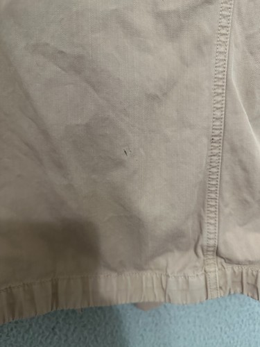 J. Crew Classic Women’s Size 4 Twill Chino Jacket Beige Adult Cotton - Picture 2 of 6