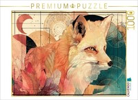 Calvendo Puzzle Dreamlike Fox | 1000 Pieces, Finished Size 25.2 × 18.9 In (64 ×