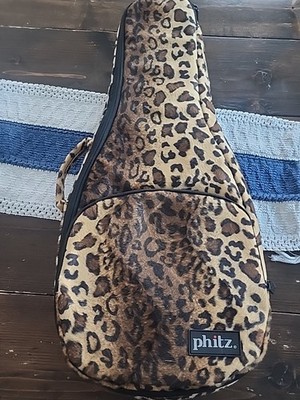   PHITZ CHEETAH, LEOPARD GUITAR VIOLIN MUSICIANS BACKPACK CASE