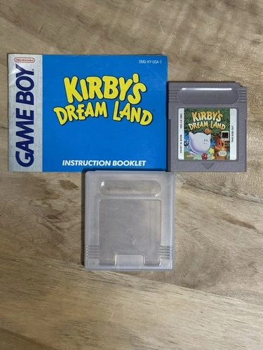 Kirby's Dream Land With Manual!(Nintendo Game Boy, 1992)