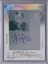 2009-10 Upper Deck The Cup Rookie Patch 1/1 Jonas Gustavsson #MAS-122 Auto 0c3