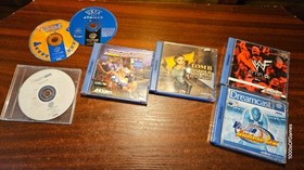 SEGA DREAMCAST & 7 GAMES CONSOLE BUNDLE #RBX60