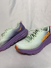 Hoka One One Rincon 3 Womens Sz 9B Aqua Blue / Purple Running Shoes