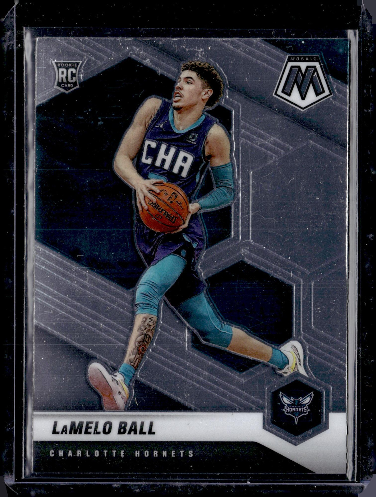 LaMelo Ball 2020-21 Panini Mosaic #202 Charlotte Hornets