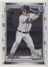 2020 Bowman Draft Chrome Wrong Back ( Back) Tyler Brown Jesse Franklin V n1u