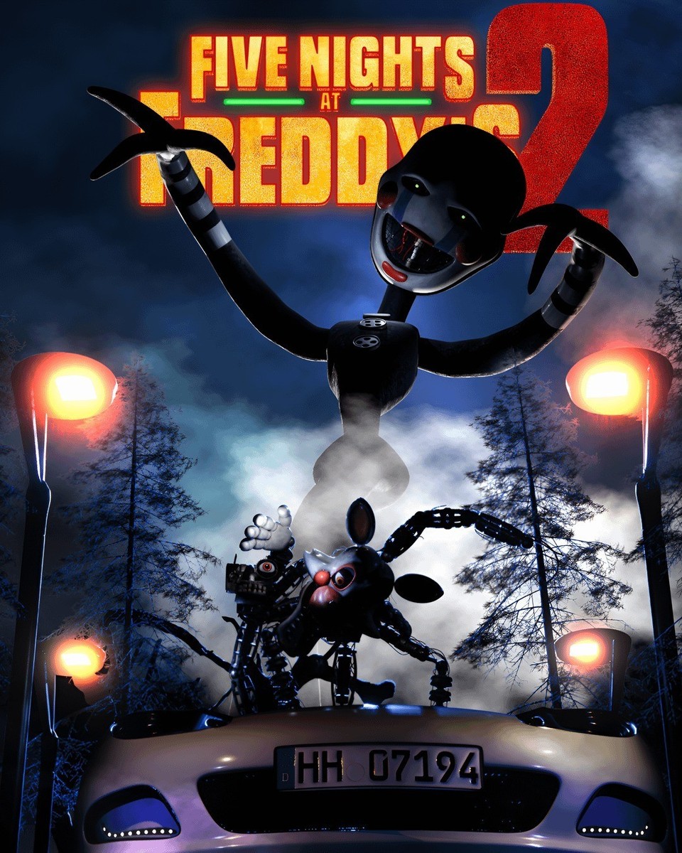 NEW Fnaf 2 Movie Poster Five Nights at Freddy's 2 24x36 28x40 | eBay