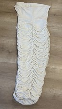 White Bodycon Dress Size 8 CLUB L