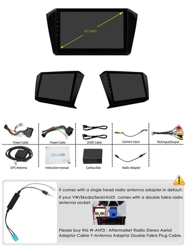 CarPlay Android Autoradio GPS Navigation für VW Passat B8 2014-2020 Touchscreen - Picture 6 of 24