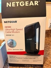 Netgear CM1000 Docsis 3.1 Cable Modem Ultra High-Speed w Power Cord