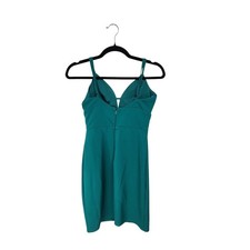 City Studio Bodycon Mini Dress Women Size 0 Teal Green New