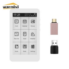 M3 Portable E-Book Reader 3.7"Touch Screen E-Paper Backlight Clock E-Ink Display