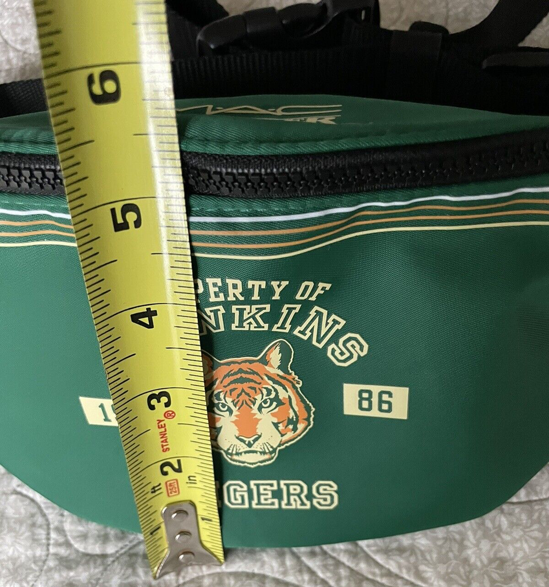 Stranger Things Limited Ed 1986 Hawkins Tigers MAC Fanny Pack Bag