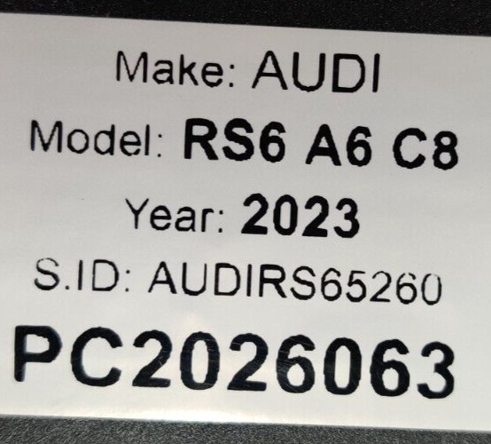 AUDI A6 RS6 C8 2020-2023 BASS LOUDSPEAKER SUBWOOFER 4K0035914 | eBay
