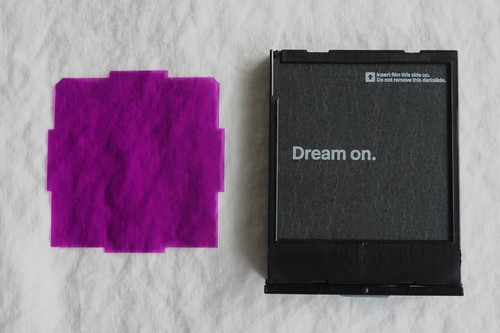 "Rose Purple" Color ND Filter for Polaroid 600 and SX-70 | Duochrome Style - Picture 2 of 5