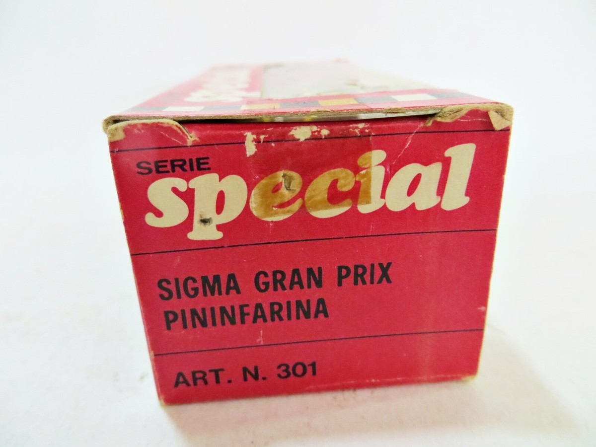 MERCURY SPECIAL 301 'SIGMA GRAND PRIX PININFARINA.' YELLOW