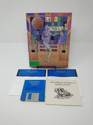 Lexi Cross - IBM PC, Tandy 1991 Platinumware, Interplay, Peter Oliphant, Vintage