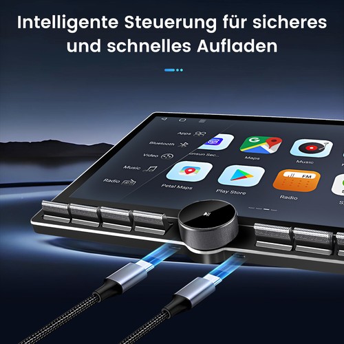 Carplay Android Autoradio GPS 128GB Für Fiat Ducato Citroen Jumper Peugeot Boxer - Bild 18 von 21