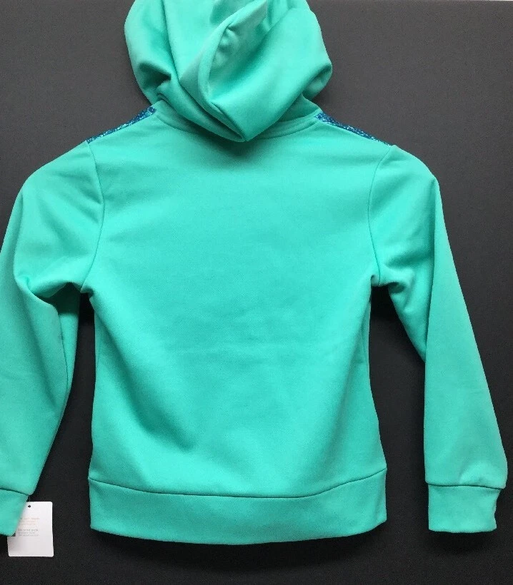 Sudadera con capucha Tech Fleece verde para niñas - C9 Champion® talla pequeña 6X Foto 4 de 4