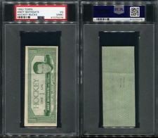 1962 TOPPS HOCKEY BUCKS ANDY BATHGATE PSA 3 MK (5076)  
