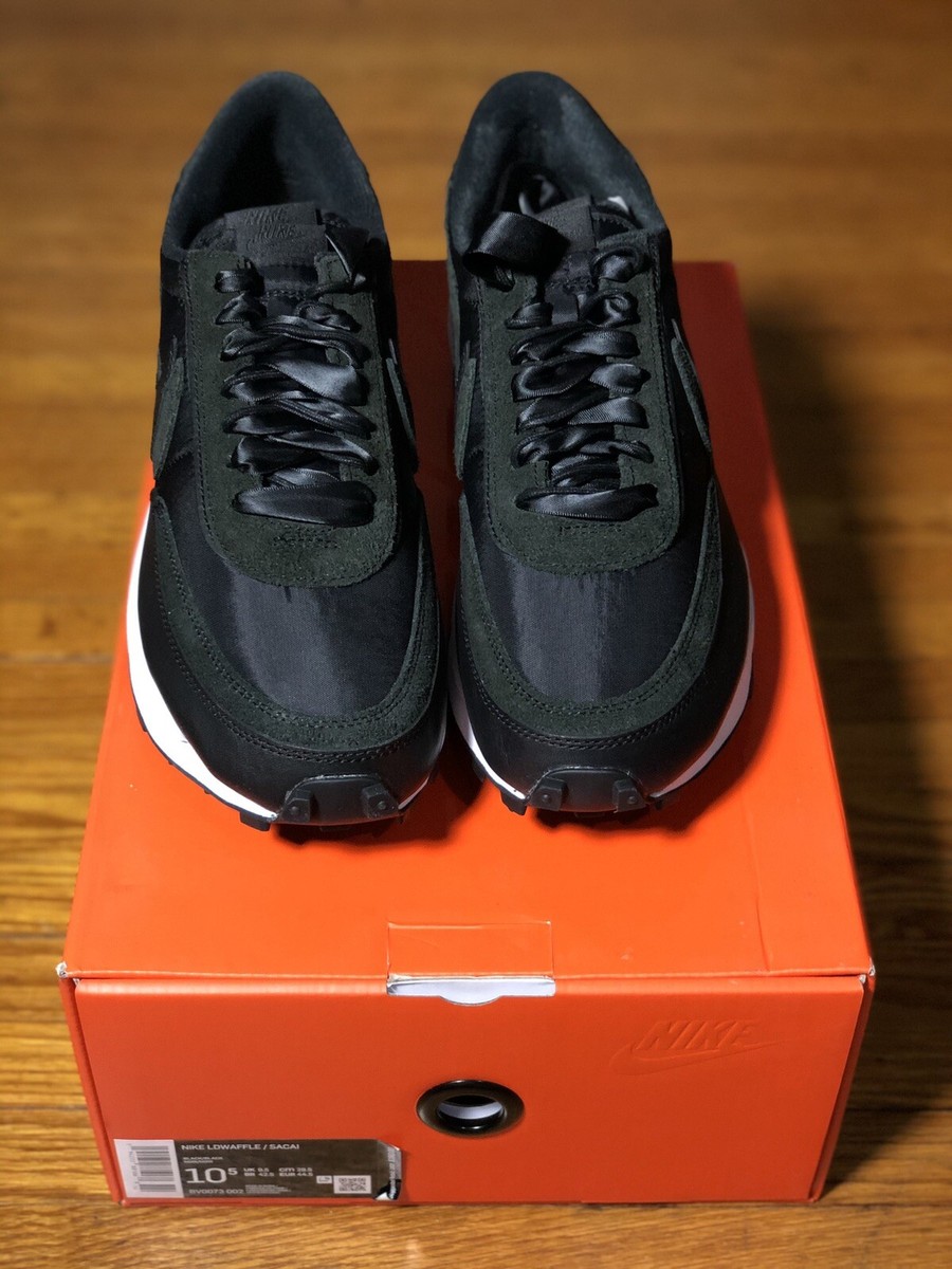 Nike LD Waffle Sacai ' Black Nylon ' - Size 10.5 - BV0073-002 | eBay