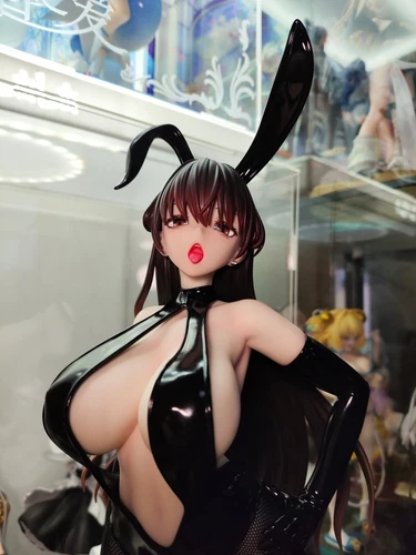 Sexy Figura Anime Conejito Niña Medias Negras Reales Decoración Arte Juguete 1/7 Arrancador - Imagen 9 de 13