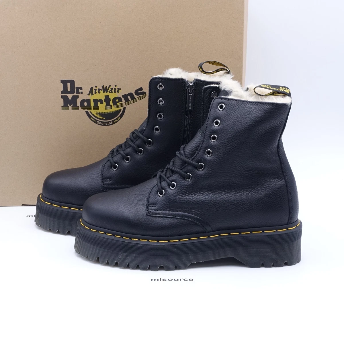 Dr Martens Jadon 8-Eye Platform Boots