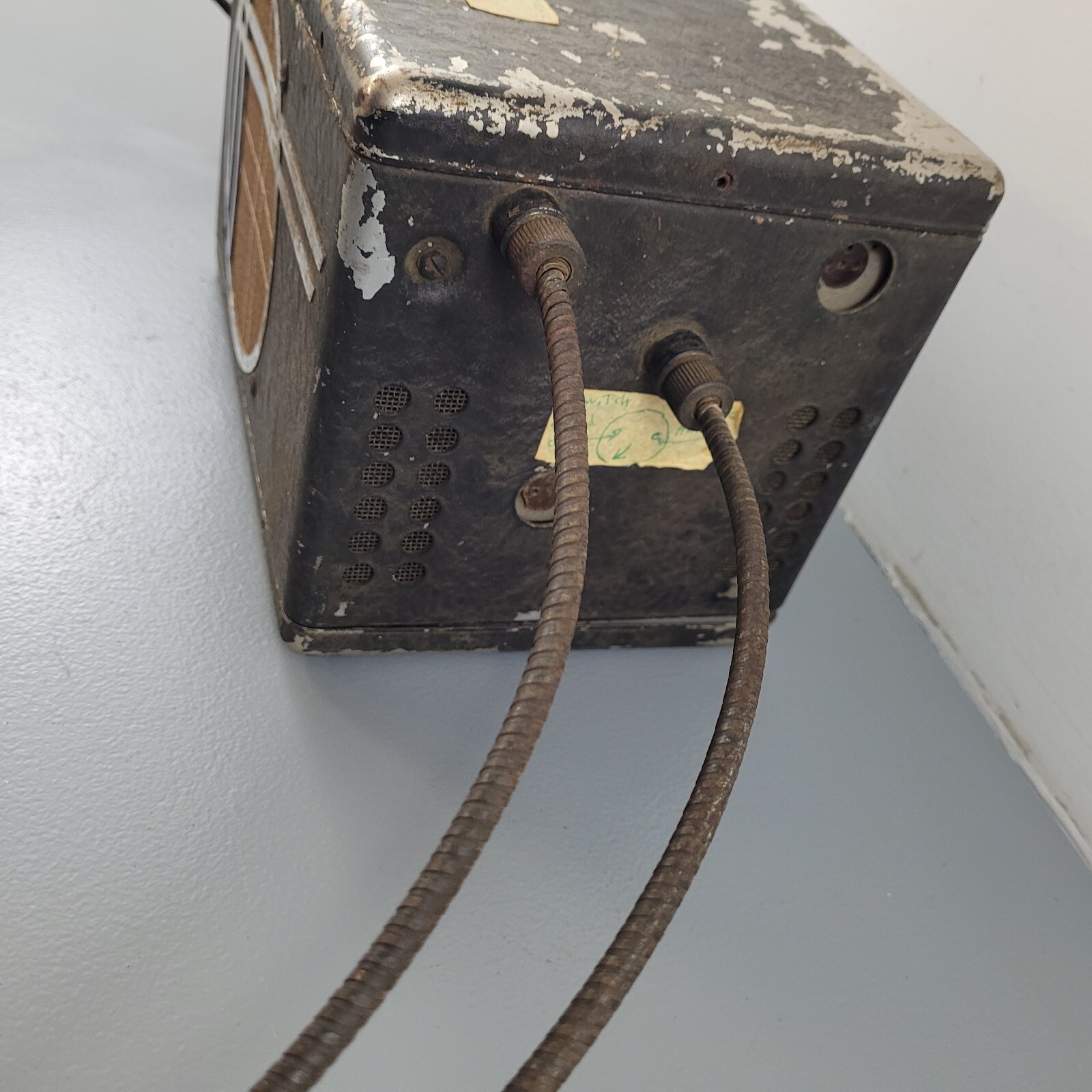 Vintage Stewart Warner Radio Auto Car Truck 1930s 40s 50s Accessory Rare!