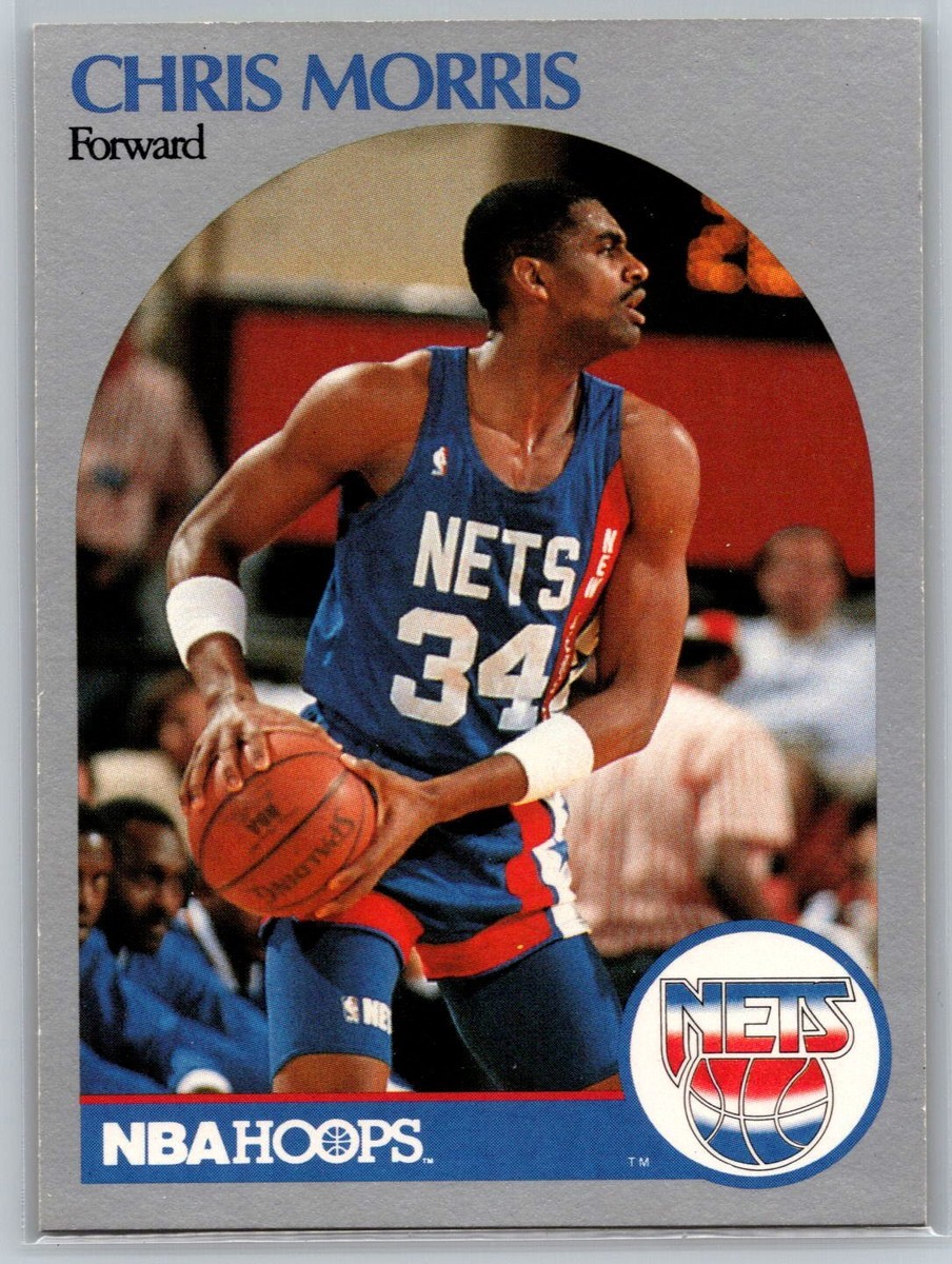 Chris Morris 1990-91 Hoops BASKETBALL #200 New Jersey Nets | eBay
