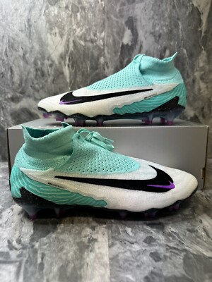 Nike Phantom GX Elite DF FG Soccer Cleats Hyper Turq DC9969-300