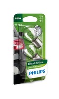 Philips GlüHbirne 12V 21W Ba15S Metallsockel Longlife 2Stk.