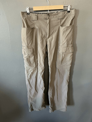 Duluth Trading Co. Mens Beige Cargo Outdoor Hiking Pants Size Large x 30