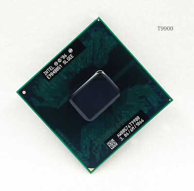 Intel Core 2 Duo T9900 CPU Dual-Core 3.06GHz 6MB 1066 SLGEE Socket P Processor