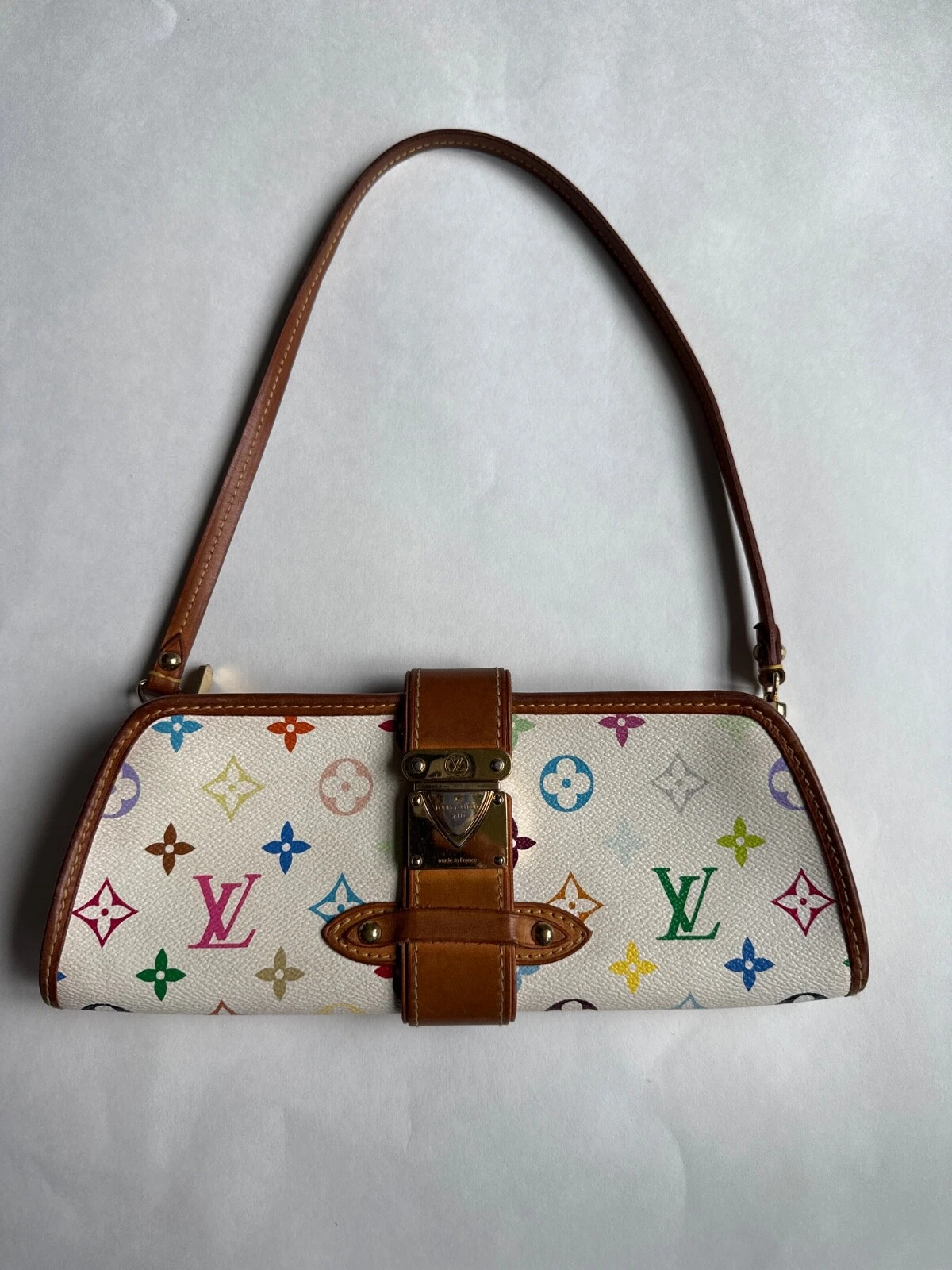 LOUIS VUITTON（LV） Borsa a tracolla Louis Vuitton LV Shirley usata monogramma multicolore