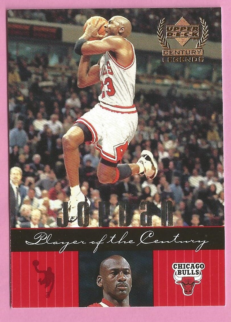 1999 Upper Deck Century Legends Basketball Card #85 Michael Jordan