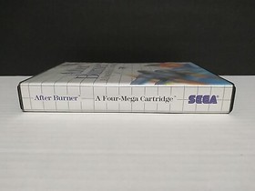 Sega Master System After Burner Complete Authentic Game Cleaned Tested Working