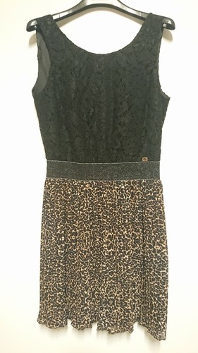 Abito Vestito nero maculato RELISH Sunee Macu donna - Taglia M - Nuovo  etichetta | eBay