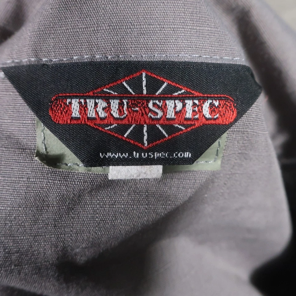 Camisa Uniforme TRU-SPEC Para Hombres 3XL Manga Corta Poliéster Algodón Ripstop Charreteras Foto 3 de 4