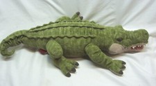 FAO Schwarz Toys R Us 2015 NICE LARGE ALLIGATOR 25" Plush STUFFED ANIMAL Toy