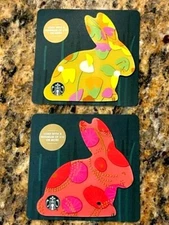 2018 STARBUCKS TWO DIE CUT GIFT CARDS NEW UNUSED FAST SHIPPING