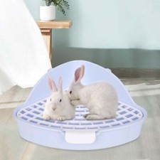 Bunny Ferrets Potty Tray Rabbit Litter Box Pet Toilet Potty Rabbit Pee Pad