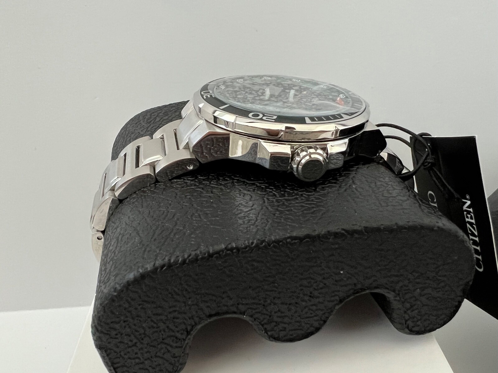 Citizen AW142853X EcoDrive Endeavor Stainless Steel Green Dial Men's