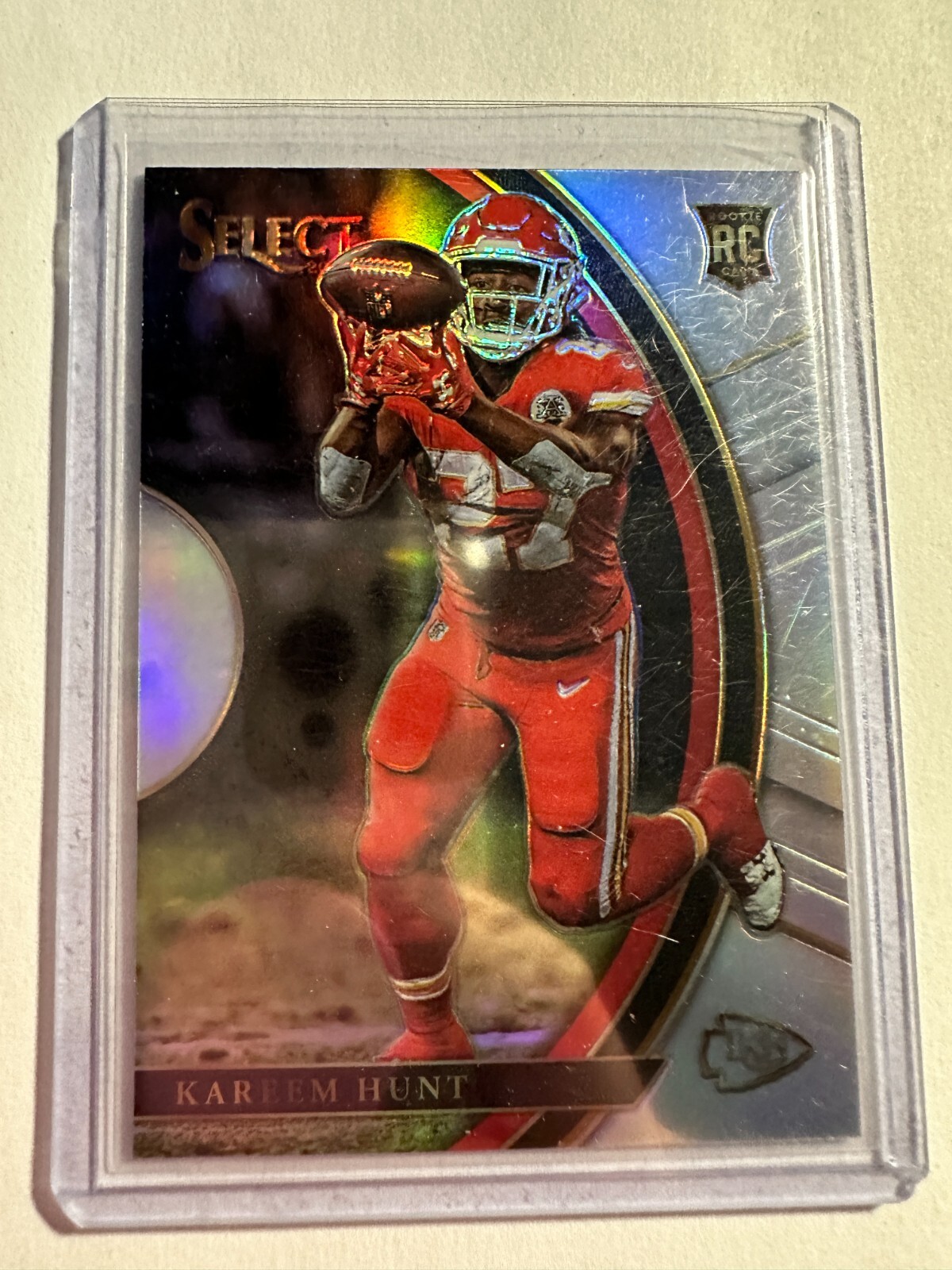 K80,642 - 2017 Select Prizm Silver #68 Kareem Hunt