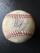 AUTOGRAPHED CUBS GAME USED ANTHONY RIZZO ROMLB vs AZ 5/24/15 MLB COA  #EK548968