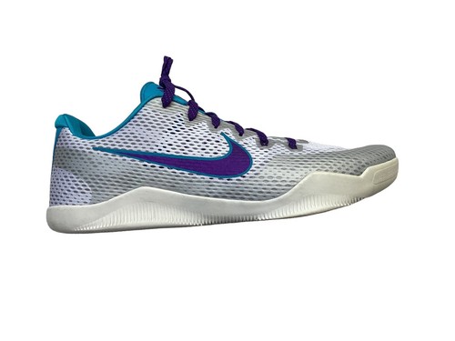 Nike Kobe 11 Draft Day Sz 16 White Blue Lagoon Court Purple 836183-154 - Picture 4 of 15